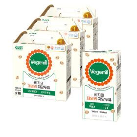 상품 이미지: 베지밀 데일리저당 두유 190mlx48팩