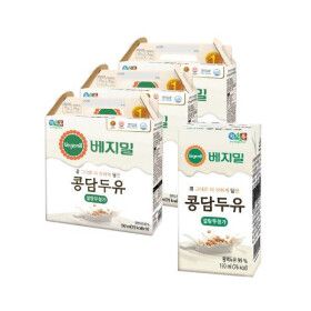 상품 이미지: 베지밀 무가당 콩담두유 190ml x 48팩