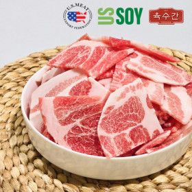 상품 이미지: (신선집중) 미국산 목전지 슬라이스 500g x 4팩 (총2kg)