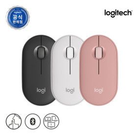 상품 이미지: 로지텍 코리아 PEBBLE M350S 블루투스 무선 마우스