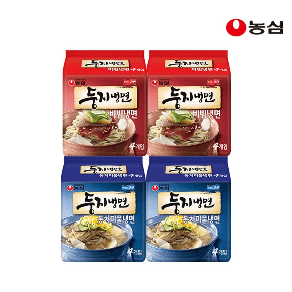 상품 이미지: 농심 둥지냉면비빔냉면 8입+물냉면 8입