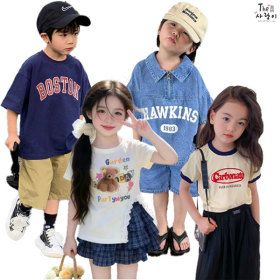 상품 이미지: 더사랑이 여름 OPEN 남아+여아 봄 시즌오프 최종가 득템찬스  상하복 아우터 청바지 가성비 1+1 당일발송