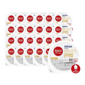 상품 이미지: 햇반 라이스플랜 현미 귀리 곤약밥 150G 24개(소비기한26.06.19)