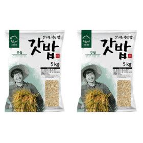 상품 이미지: 그린올린 갓밥 갓쌀 7분도미 10kg / 칠분도미 / 5kg x 2 봉 / 2025년산