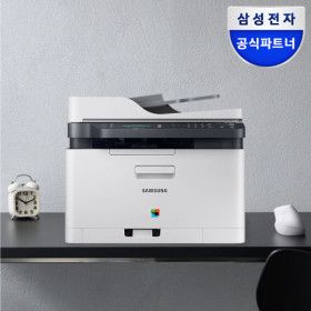 상품 이미지: 삼성전자 컬러 레이저 무선 팩스 프린터 복합기 SL-C563FW 올인원 ADF Wi-Fi 토너포함