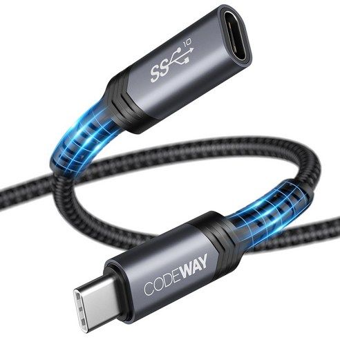 상품 이미지: 코드웨이 USB C타입 3.2 GEN2 연장케이블
