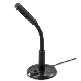 상품 이미지: 스피치 구스넥 고감도 스탠드 유선 마이크 MIC-08 화상회의 어학용 수업용 인강용 녹음 온라인 수업 게임