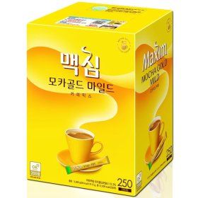 상품 이미지: 맥심 모카골드 마일드 커피믹스 250T (일반용/선물세트 랜덤발송)