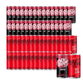 상품 이미지: 닥터페퍼 제로 190ml 30캔 + 코카콜라 제로 190ml 30캔
