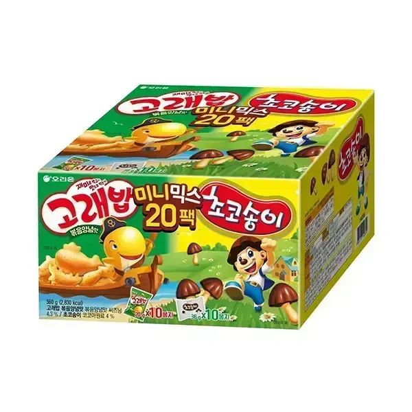 상품 이미지: 오리온 고래송이미니 20입, 1개