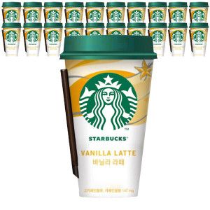 상품 이미지: 스타벅스 바닐라라떼 320mlx20컵+아이스포장
