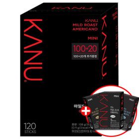 상품 이미지: 카누 미니 마일드 아메리카노 120T + 카누5T 랜덤 증정