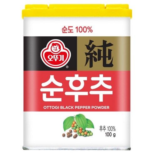 상품 이미지: 오뚜기 순후추, 100g, 1개