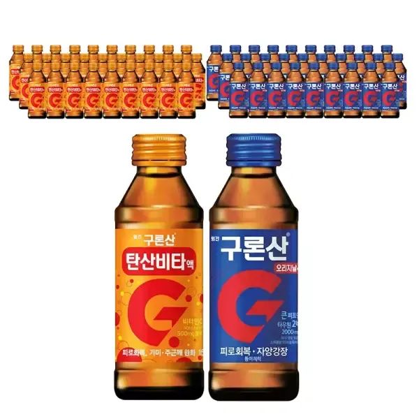 상품 이미지: 영진 구론산 오리지날, 150ml + 탄산비타, 150ml 각 30개 (총60개)