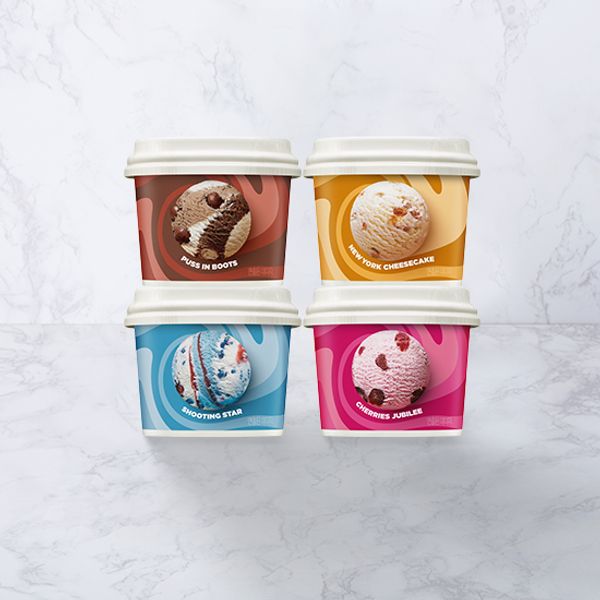 상품 이미지: 배스킨라빈스  블록팩 (170ml) 4개 SET