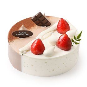 상품 이미지: 초코반 딸기반 케이크