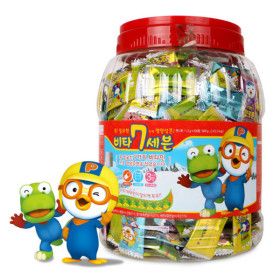 상품 이미지: 뽀로로 비타7세븐 500정 1통 /비타민C/대용량캔디