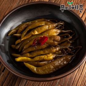 상품 이미지: (신선집중) 새콤달콤 간장고추절임(장아찌) 1kg+1kg/2세트 구매시 1000원 추가할인