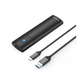 상품 이미지: ORICO/오리코 PWM2-BK(블랙) M.2 SATA SSD 외장하드케이스 ~SS153