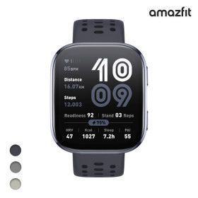 상품 이미지: 어메이즈핏 빕6 블랙 46mm GPS 스마트워치