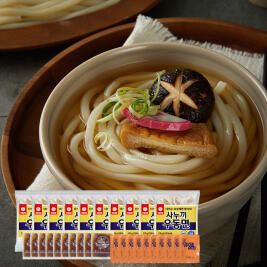 상품 이미지: 천일 사누끼 우동 10인분 1세트 (면1인분10개+소스10개+건더기10개)