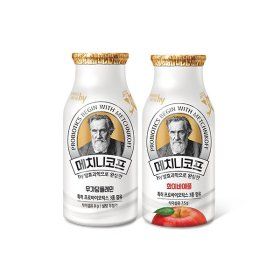 상품 이미지: 메치니코프 무가당플레인/화이바애플 140ml 24개 택1