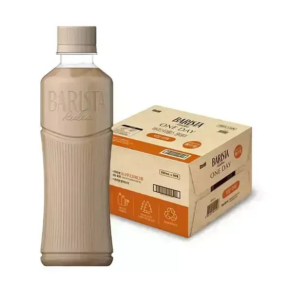 상품 이미지: 바리스타룰스 그란데 무라벨 라떼 350ml, 20개