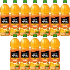 상품 이미지: 미닛메이드)오렌지1.5Lx12개 / 프루티 오렌지