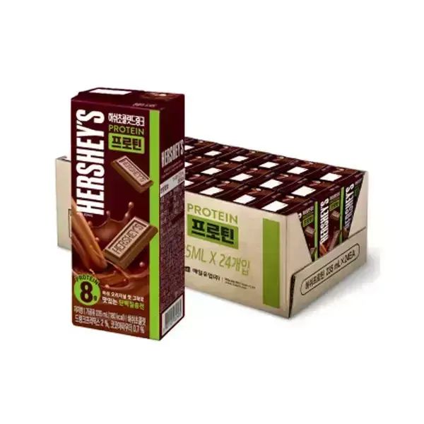 상품 이미지: 매일유업 허쉬 초콜릿드링크 프로틴, 235ml, 24개