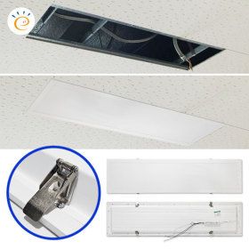 상품 이미지: 건식 LED 매입평판등 고효율 클립형 1280x320 50W