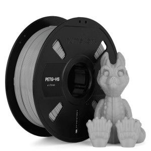 상품 이미지: 3D프린터 필라멘트 PETG 1kg 1.75mm Numakers 라이트 그레이 뱀부랩 AMS 호환
