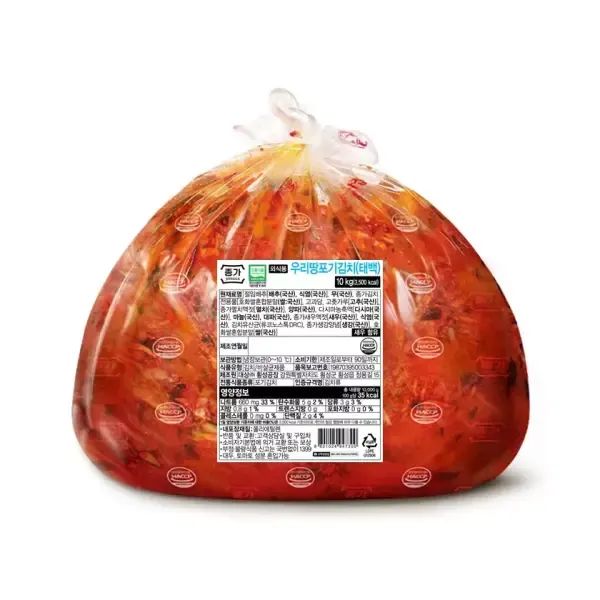 상품 이미지: [보금푸드] 종가집 배추김치 태백 10kg 1개