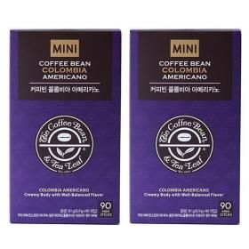 상품 이미지: 커피빈 콜롬비아 아메리카노 미니 90개입 X 2개