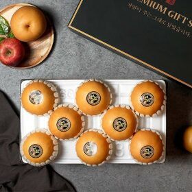 상품 이미지: (현대Hmall)지정일배송가능보자기동봉청년농부 나주배 선물세트 고급 5kg (5-8과)