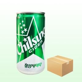 상품 이미지: 칠성 사이다 190ml x 30캔(1박스)/탄산 음료수