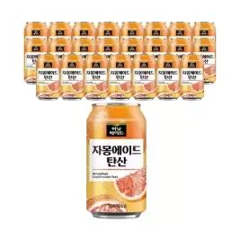 상품 이미지: [해태음료] 미닛메이드 자몽에이드 탄산 CAN 355ml, 24개
