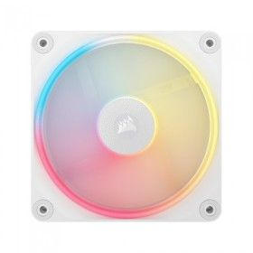 상품 이미지: 커세어 CORSAIR iCUE LINK LX120-R RGB Expansion Fan Reverse (화이트) 케이스쿨러