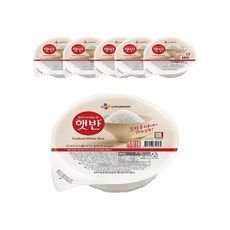 상품 이미지: 햇반 백미밥, 210g, 12개