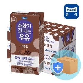 상품 이미지: 매일 소화가 잘되는 우유 초콜릿 190ml 48팩