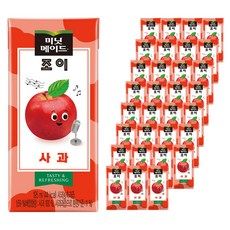 상품 이미지: 미닛메이드 조이 사과, 195ml, 32개