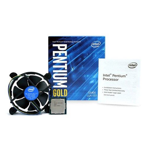 상품 이미지: 인텔 펜티엄 골드 커피레이크 CPU G5400
