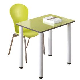 상품 이미지: 작은 책상 퍼스트 철제 포밍테이블 공부 식탁 사무용 탁자 다용도 1인용 2인용