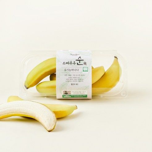상품 이미지: 스미후루순 유기농 인증 바나나 3~4입