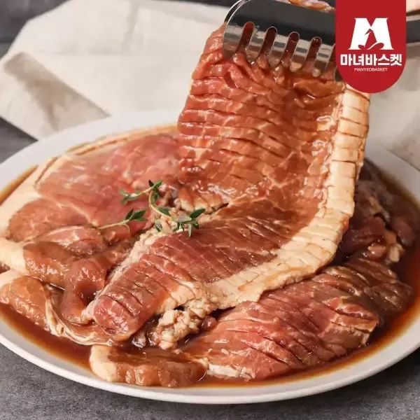 상품 이미지: 불고기 맛집 광양 돼지 왕구이 600g x4팩