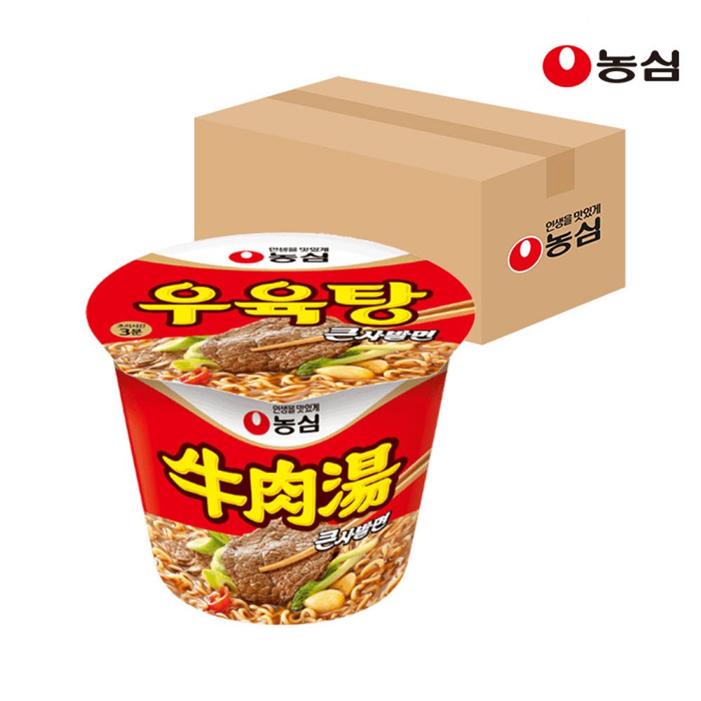 상품 이미지: 농심 우육탕큰사발 (115g X 16개)