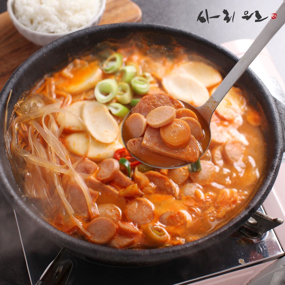 상품 이미지: 70년 전통의 사리원 부대찌개 600g  1팩
