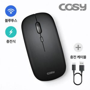 상품 이미지: 제키 C타입 충전식 무소음 블루투스 무선 마우스 M2259BT