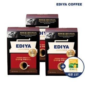 상품 이미지: 이디야 커피 이디야 오리지널 아메리카노 450T+제주 레몬차 15T