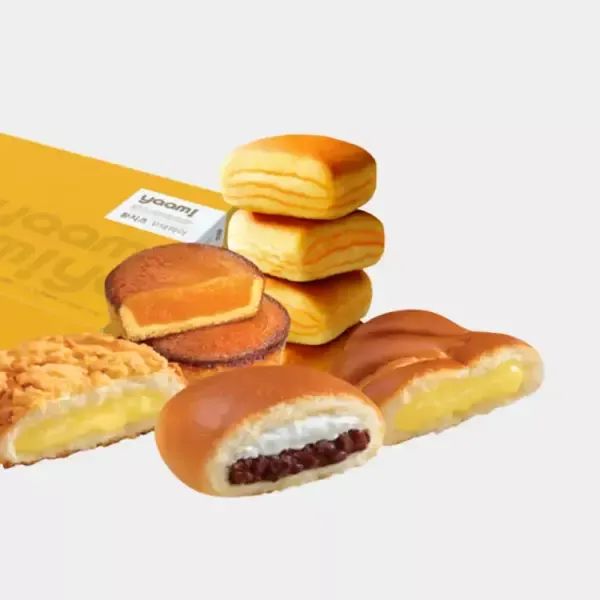 상품 이미지: 얌! 개별포장 간식빵 6종 1박스 (후레쉬팡/단팥/황치즈/호떡/소보로/슈크림)