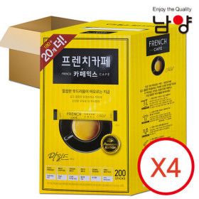 상품 이미지: 남양 프렌치카페 커피믹스 200TX4개 한박스 총800T /오리진커피